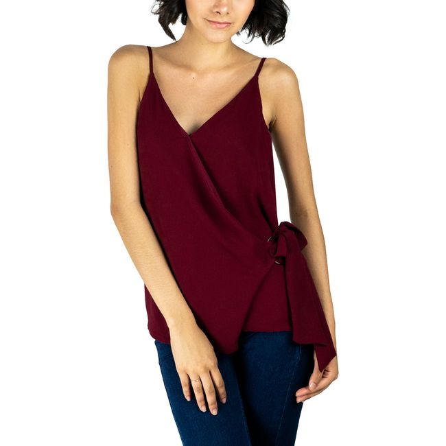 blusa tiras
