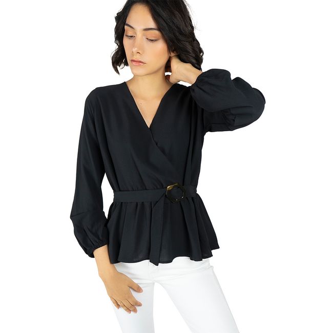 blusas con cinturon