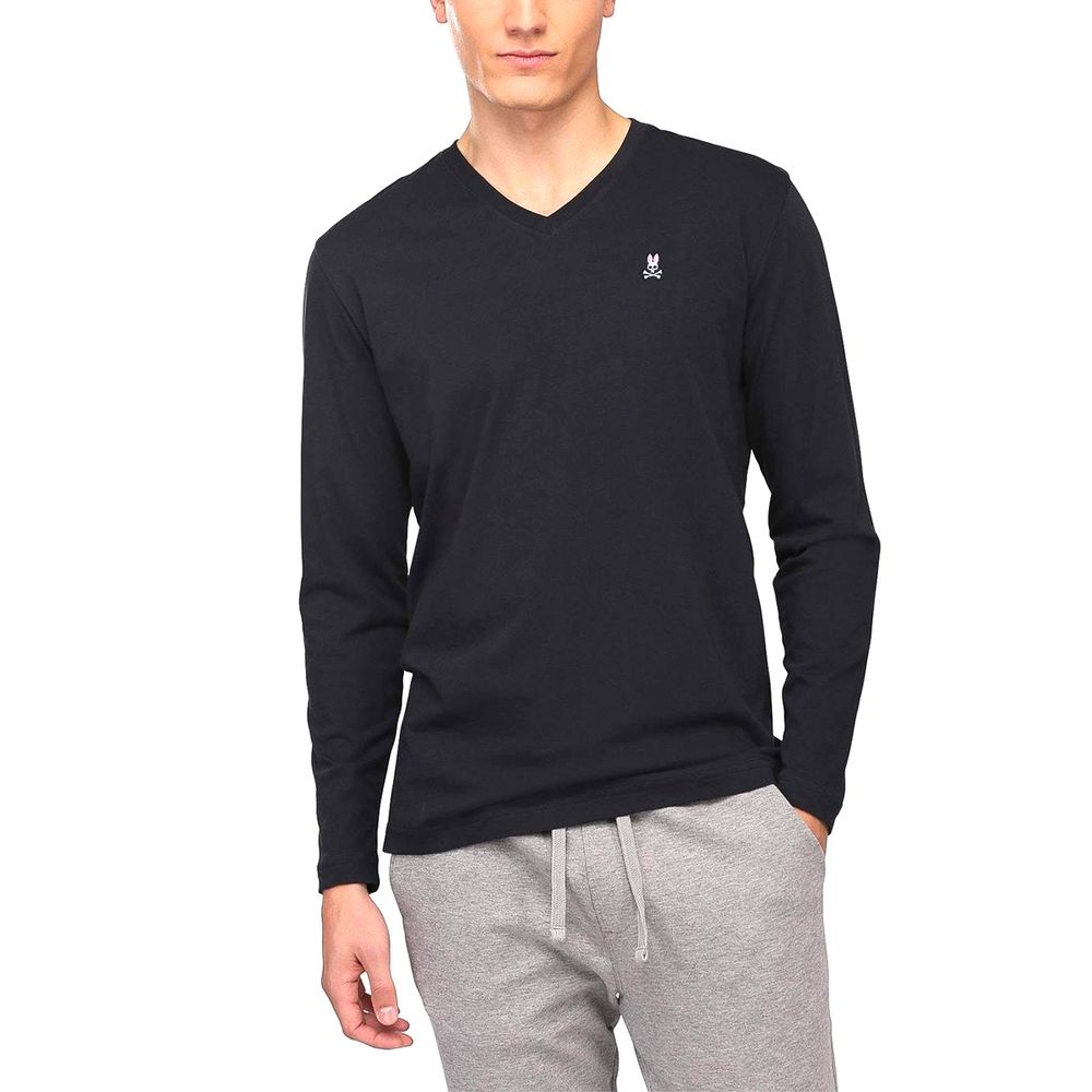 Psycho Bunny Camiseta L S Hombre Negro B6t421arpc Blk Unity Stores