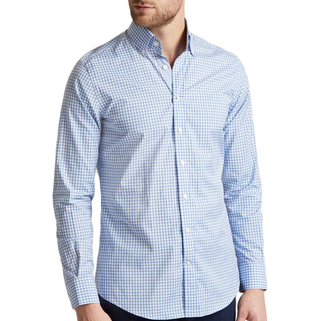 camisa piñas hombre