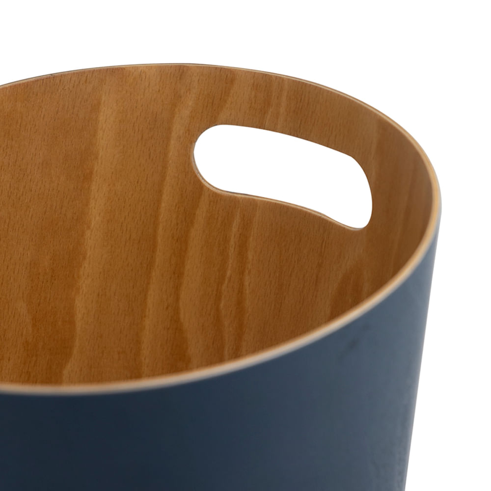 Tacho de Basura Azul Niebla - Unity Stores